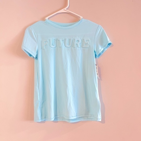 ID IDEOLOGY Big Girls Future T-Shirt, blue top 10/12 - Picture 5 of 5